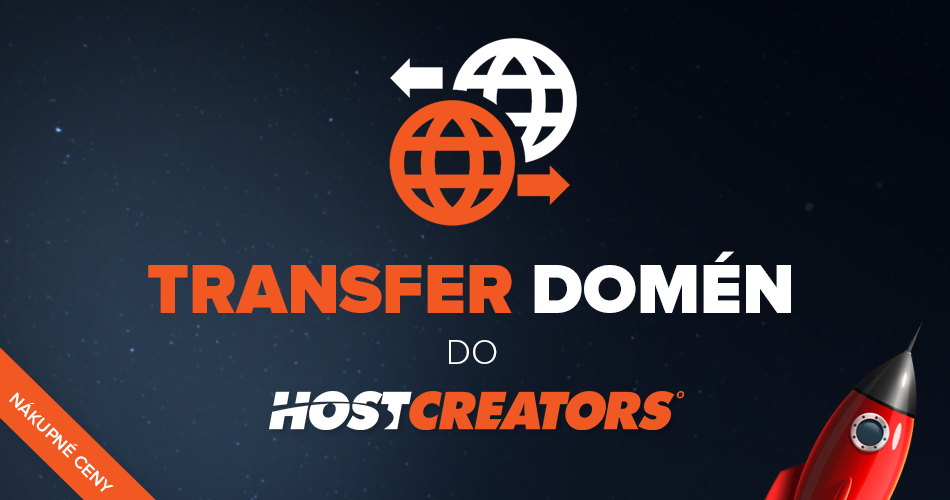 Vyhody transferu domén do HostCreators